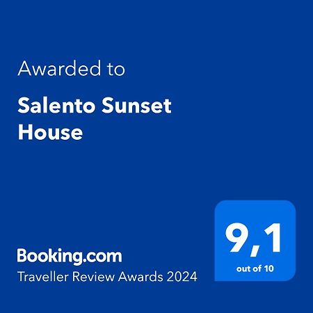 Villa Salento Sunset House à Pulsano Extérieur photo