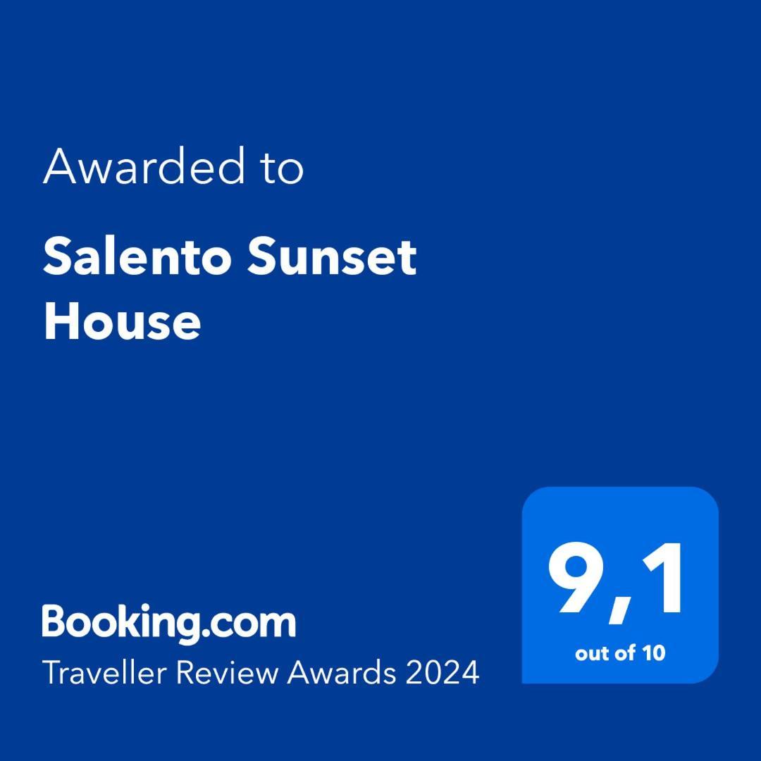 Villa Salento Sunset House à Pulsano Extérieur photo